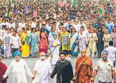 Oppn states rally against SIR as review of poll rolls commences