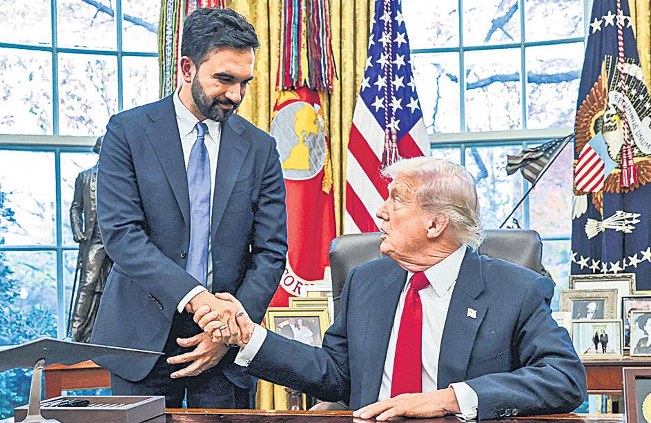 { AFTER MONTHS OF BARBS } Bitter foes Trump, Mamdani strike chord at affable meet