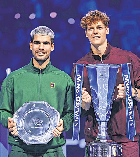 Slowing courts, balls entrench tennis duopoly as Alcaraz, Sinner make hay