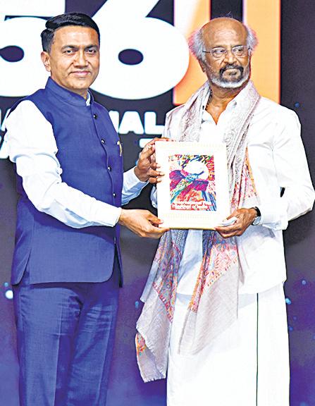 { IFFI 2025 } Goa film festival ends, Rajinikanth gets lifetime achievement award
