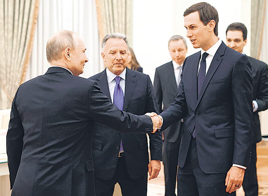 Three-way talks open as Russia demands Donbas