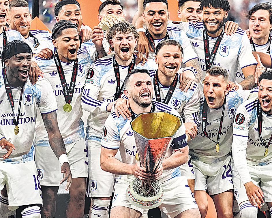 Villa win Europa to end 30-year drought