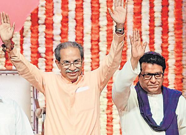 BJP takes dig at Uddhav, Raj event amid Hindi row
