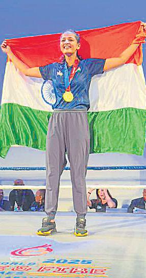 Jhansi's boxer Imroz clinches gold at World Police Games