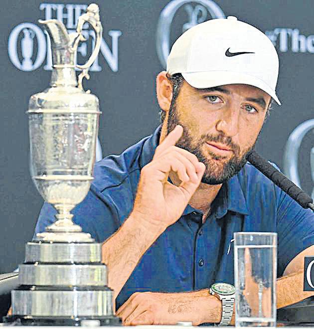 Scheffler says comparisons with Tiger Woods a bit silly