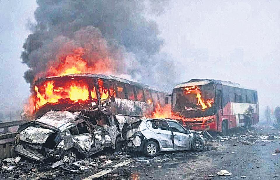 Fog-related crashes in UP leave trail of deaths