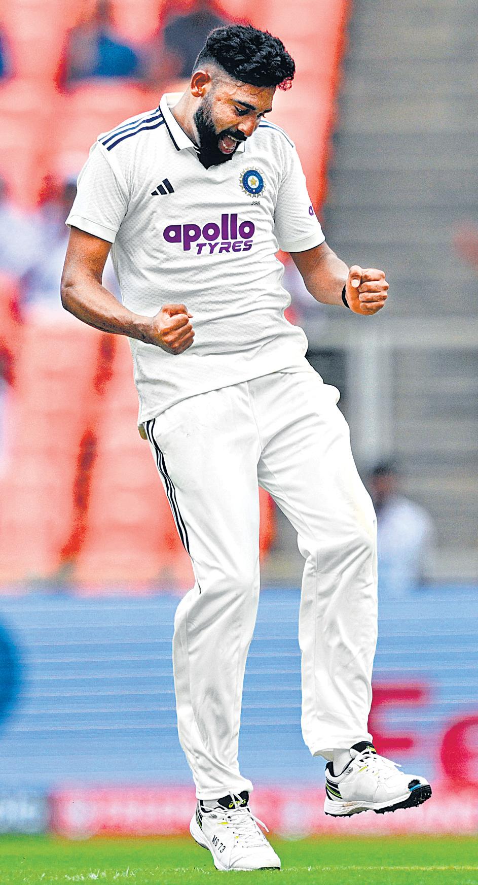 After England high, Siraj reinforces class