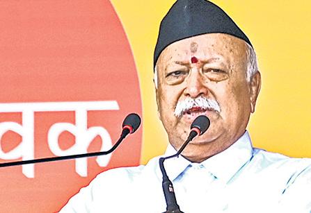 Amid US tariffs, Bhagwat bats for ‘swadeshi’ route