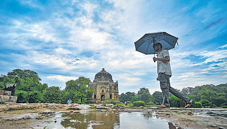 Showers, cold winds grip Delhi; temp dips sharply