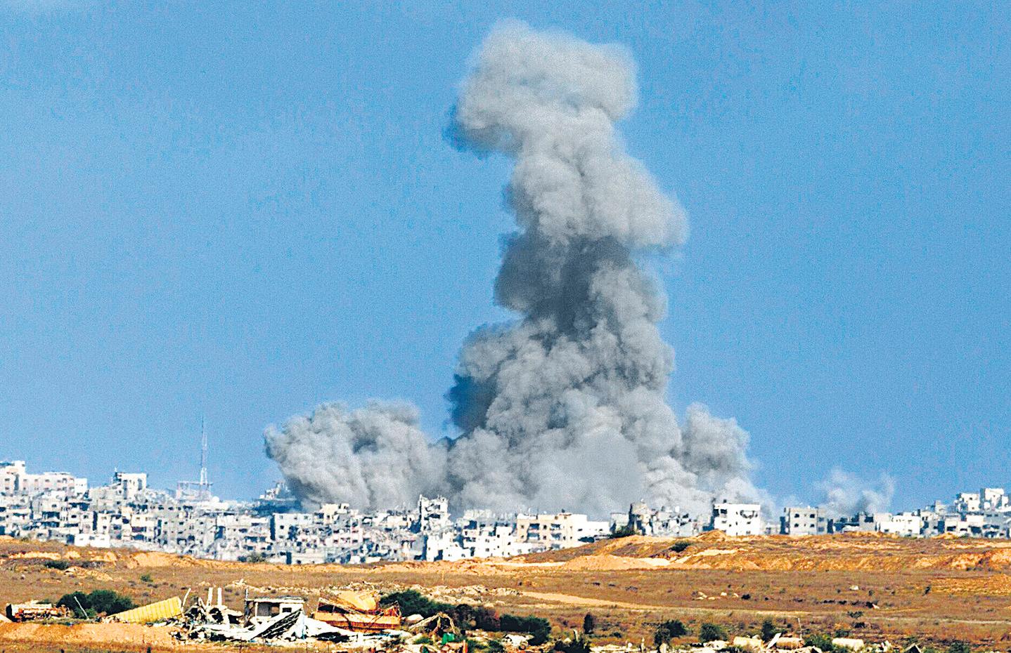Israel strikes Gaza as Trump says ‘real chance’ of peace