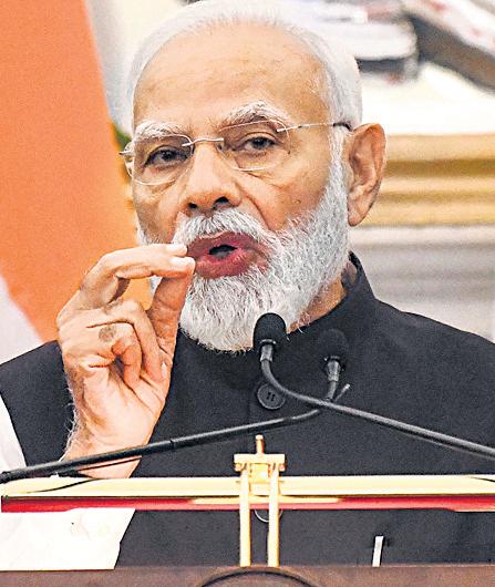 'Ekjut NDA, Ekjut Bihar': Modi's Bihar poll mantra