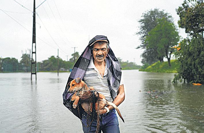 Cyclone Ditwah kills 80 in SL, barrels towards S India coast