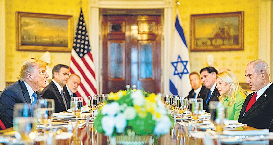 Trump hosts Israel’s Netanyahu in push for Gaza ceasefire deal
