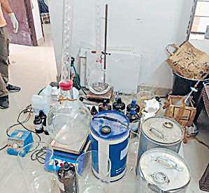 { IN A BID TO PAY OFF DEBT } Breaking Bad in Rajasthan as 2 teachers held for making drugs