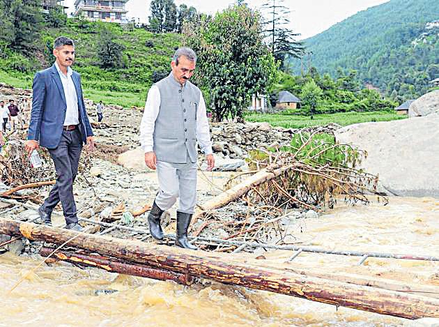 State will provide land to those who lost properties, says Sukhu