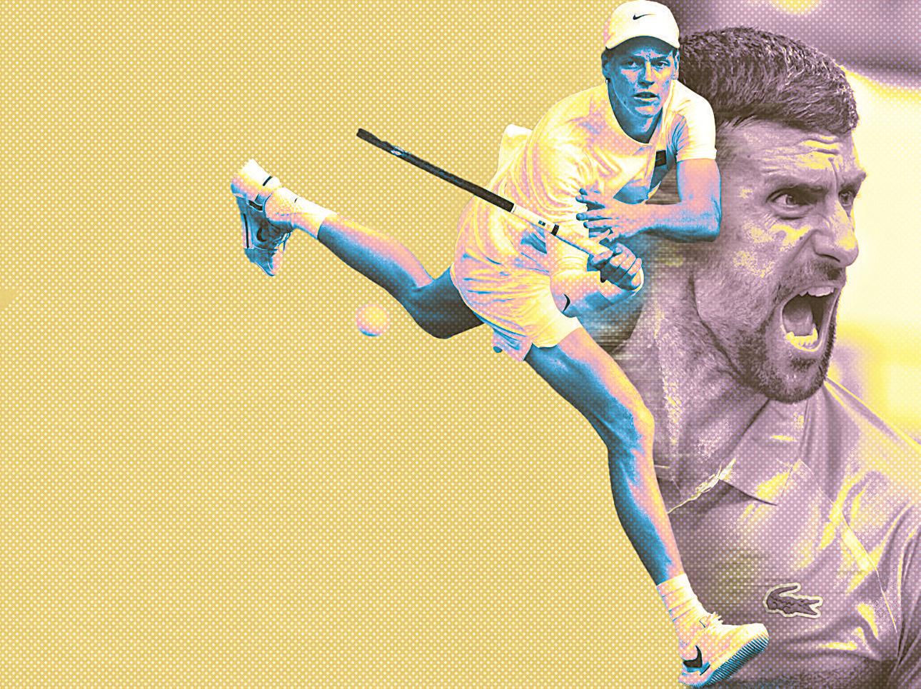Djokovic’s Slam dream runs into familiar foe in Sinner