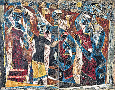Exhibition tracks use of Cubism to express desi ideas