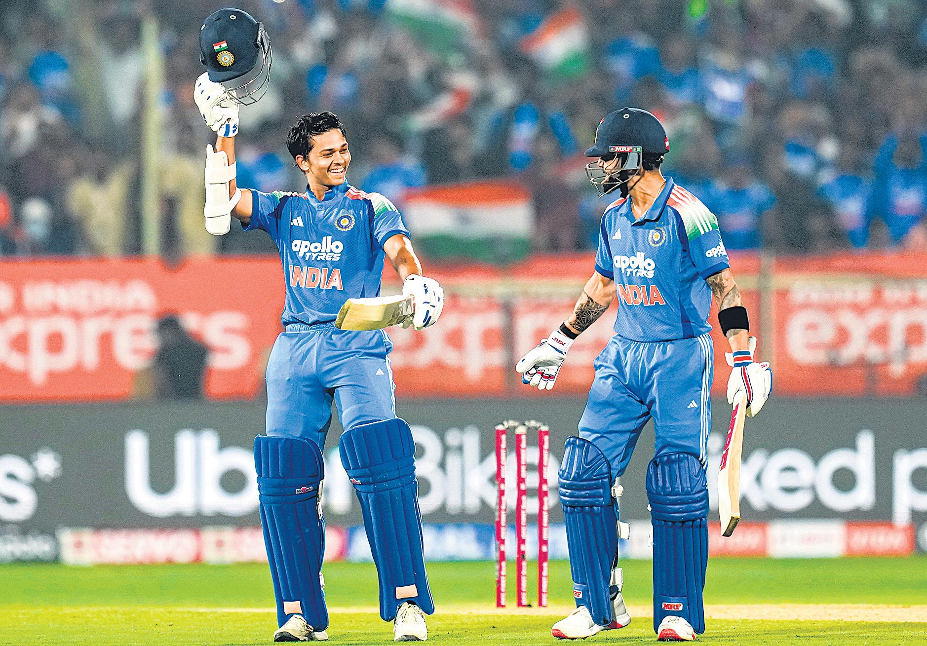 Jaiswal’s maiden ton the icing as India seal ODI series vs SA