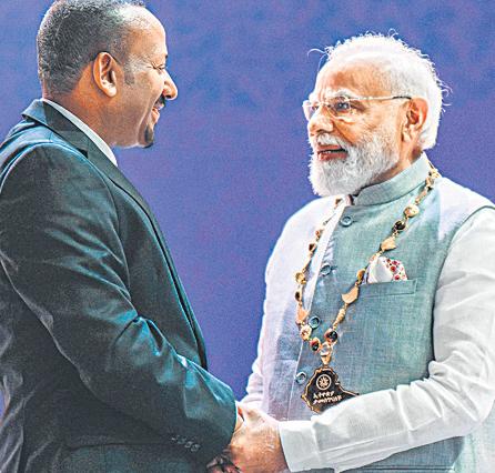 Global South's rise not against anybody: Modi