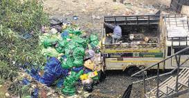 Waste mountain grows