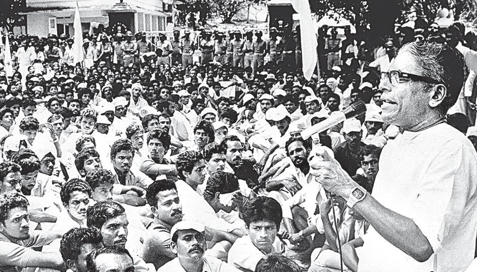 Communist doyen who transcended partisan divide, became mass leader