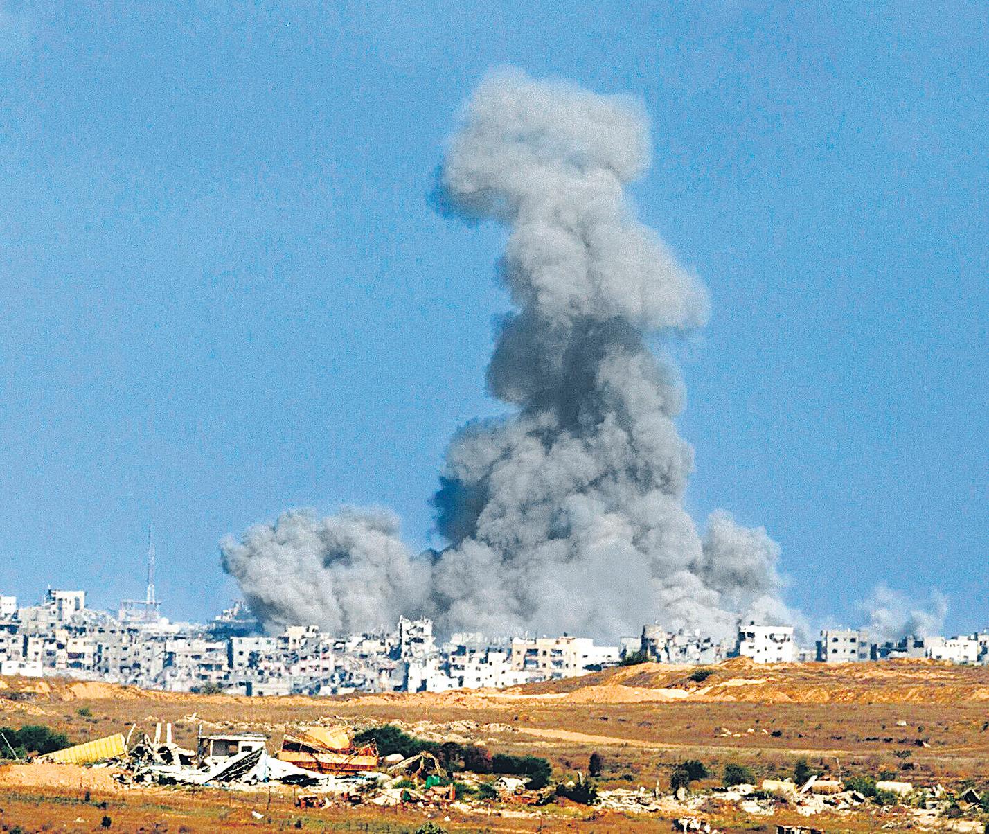 Israel strikes Gaza as Trump says ‘real chance’ of peace