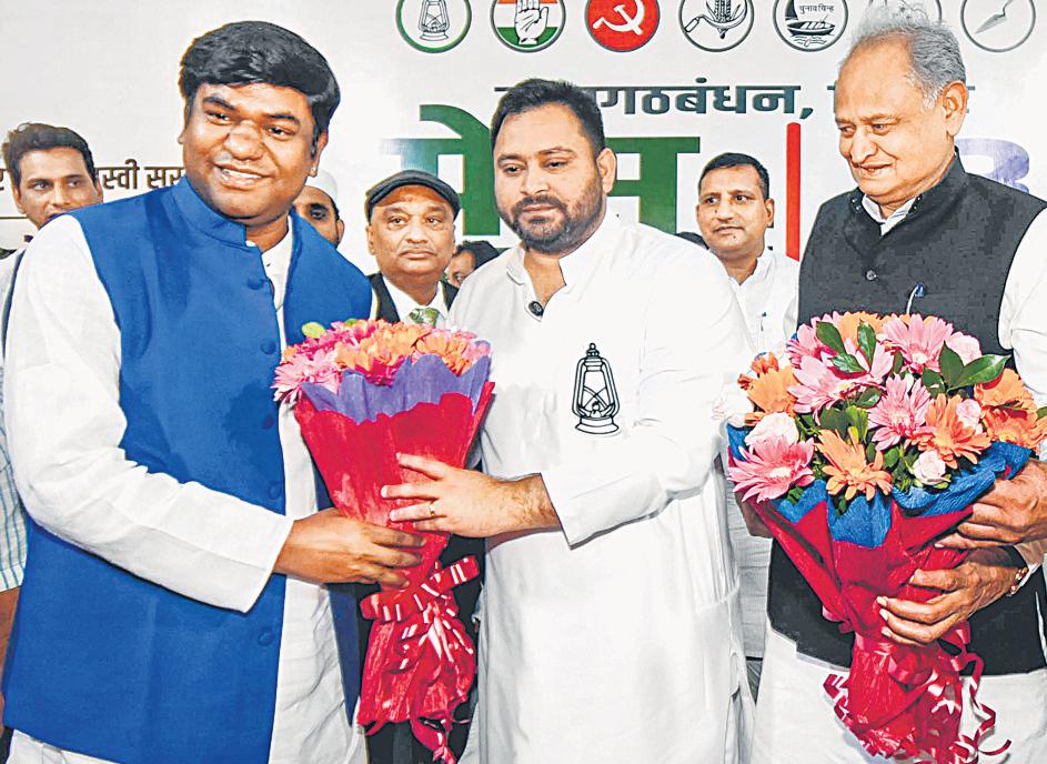Tejashwi named Oppn CM face; Sahani surprise deputy CM pick