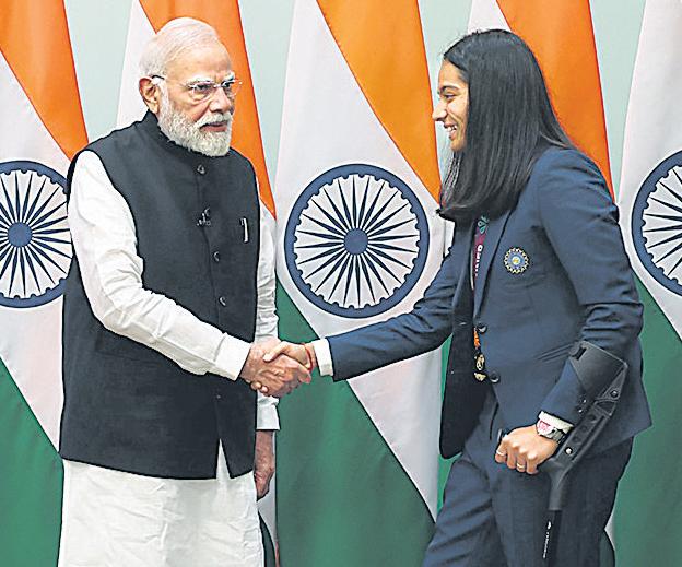 Pratika on meeting PM Modi after World Cup win: A very special memory