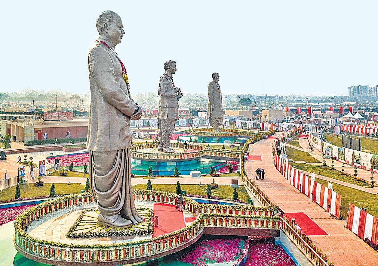 PM unveils Rashtra Prerna Sthal