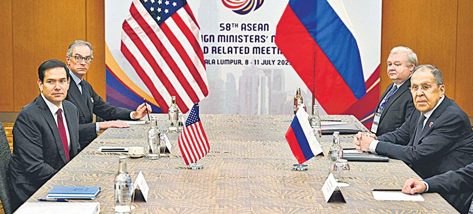 Rubio meets Lavrov as Russia intensifies attacks