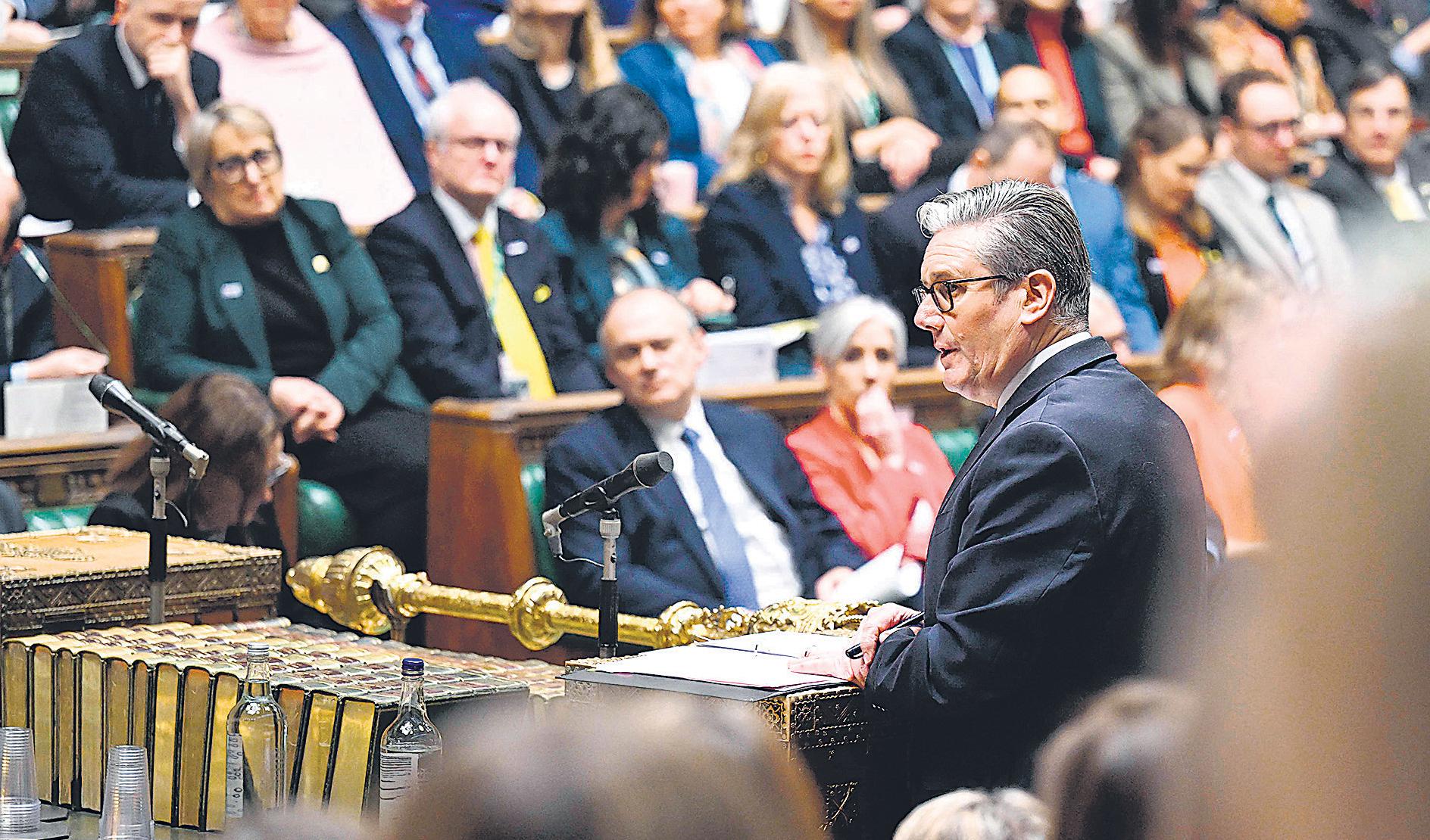 Under-fire Starmer says will ‘go on’ leading British govt