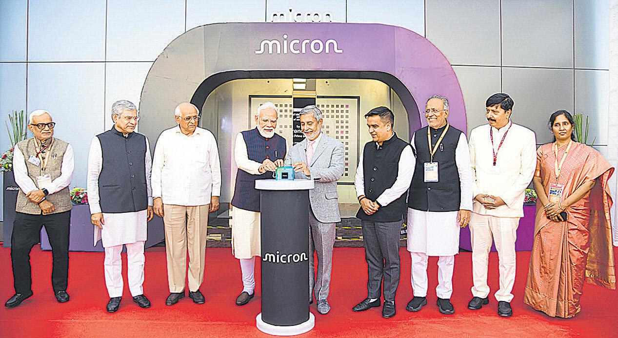 GUJARAT LEADS INDIA'S CHIP MAKING JOURNEY
