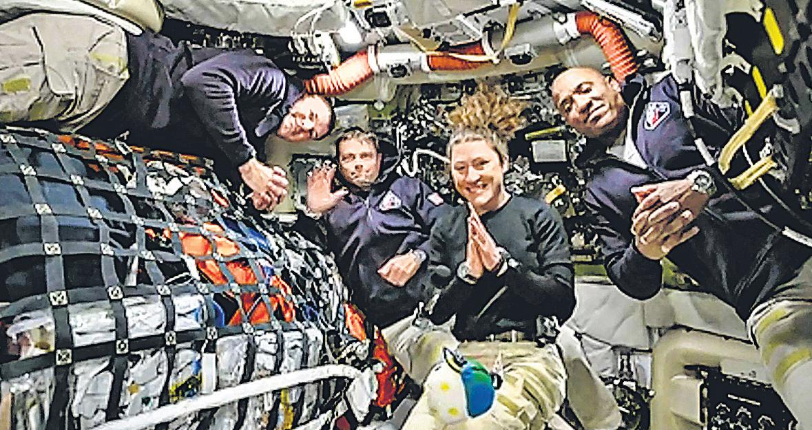 58 tortillas, five hot sauces and one toilet — life aboard spacecraft Orion