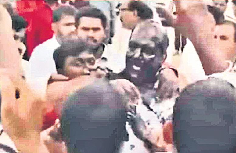 Ink attack on Gaikwad triggers row