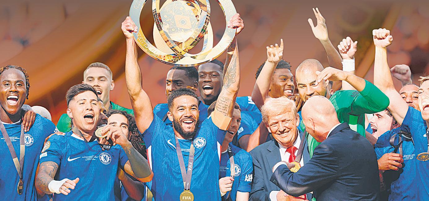 Palmer on song as Chelsea upset PSG to win Club World Cup final
