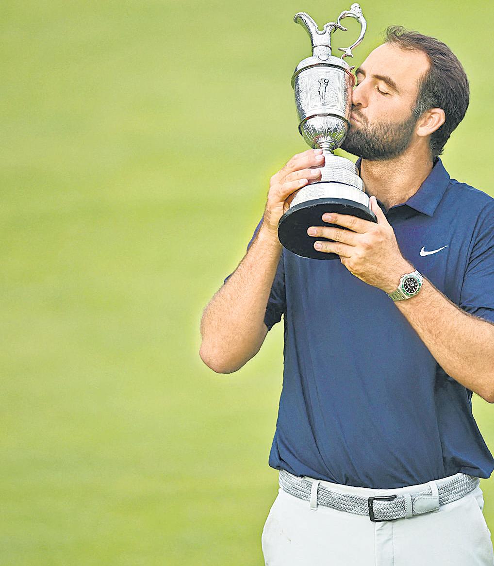 Scheffler era seems upon us, with Tiger talk at the centre