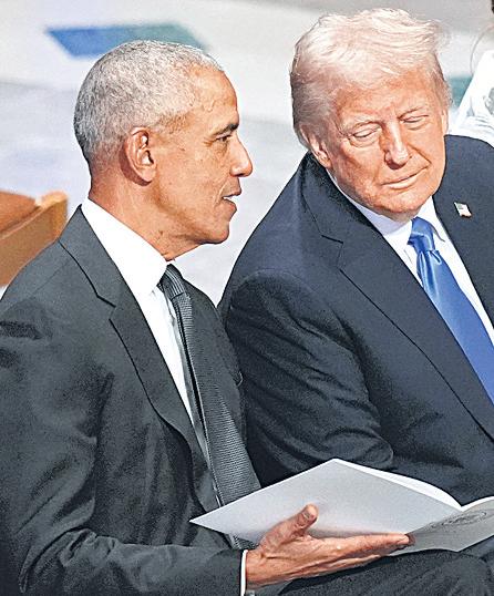 Trump posts, then deletes, racist video of Obamas as monkeys