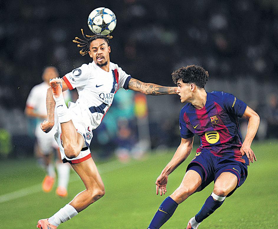 PSG beat Barcelona, Manchester City held by Monaco