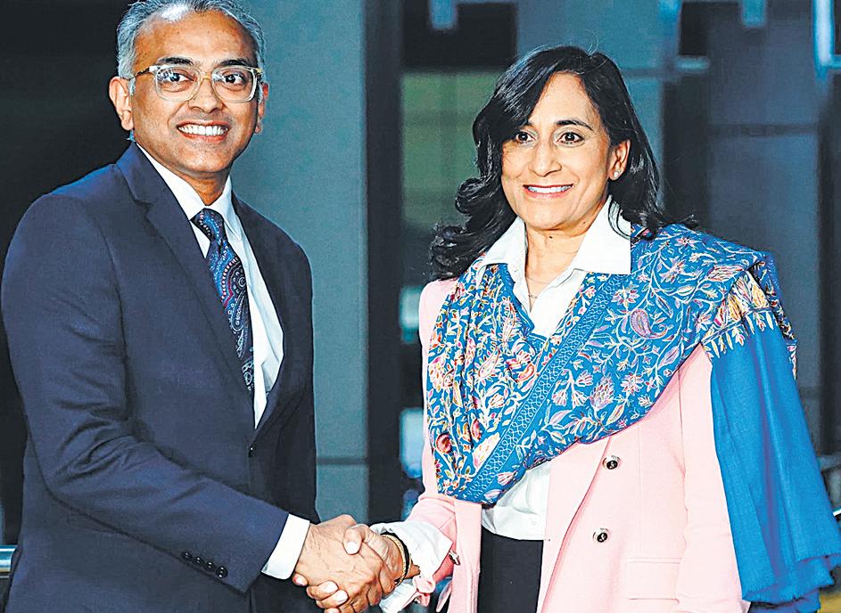 Canadian foreign min Anand arrives in Delhi