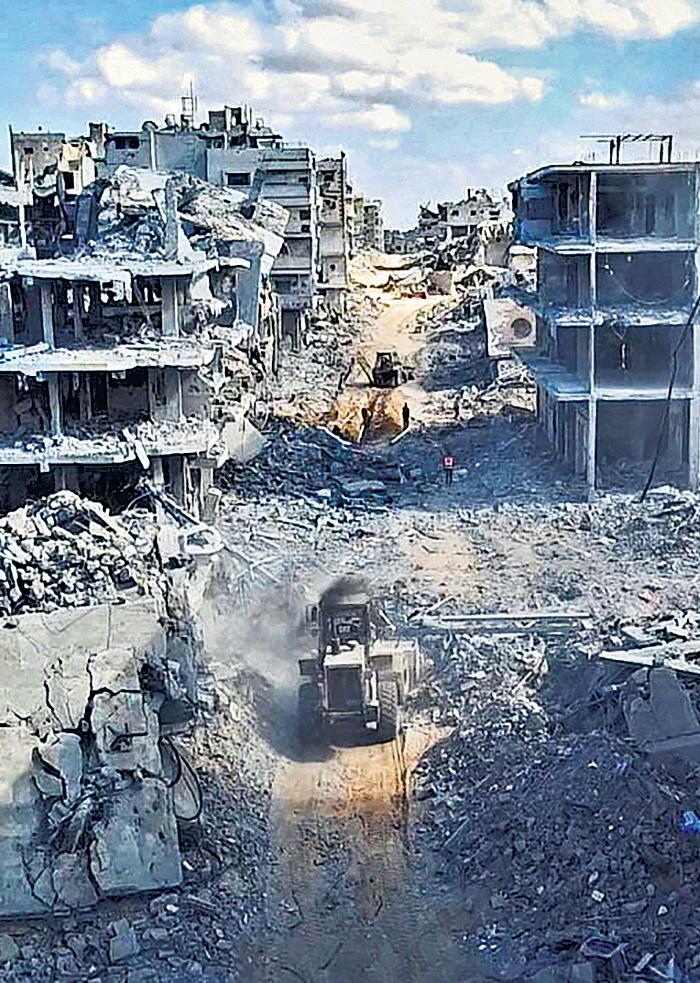 Israel strikes Gaza after Hamas breach