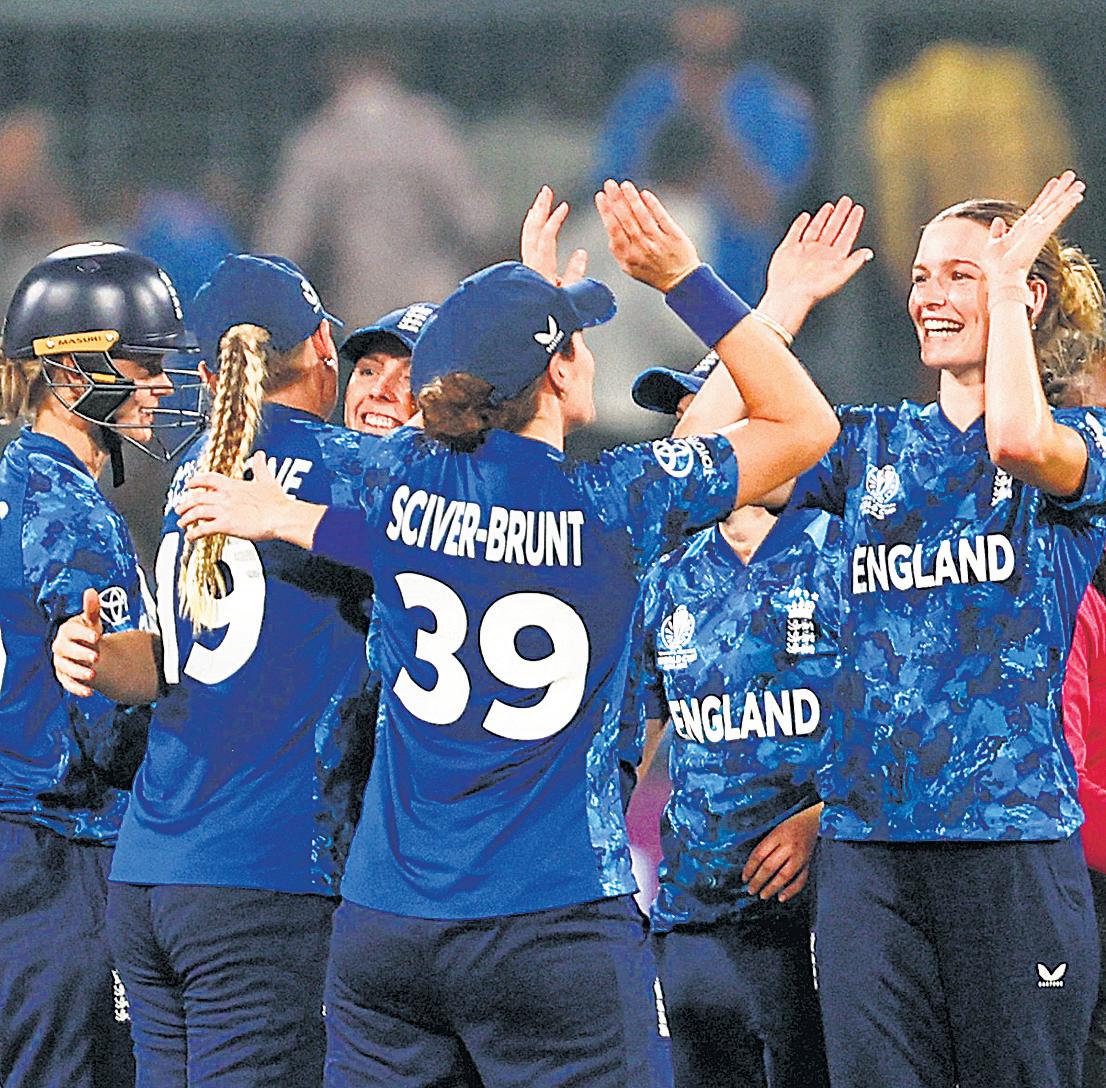 India’s chase goes awry after Smriti, Harman raise hopes