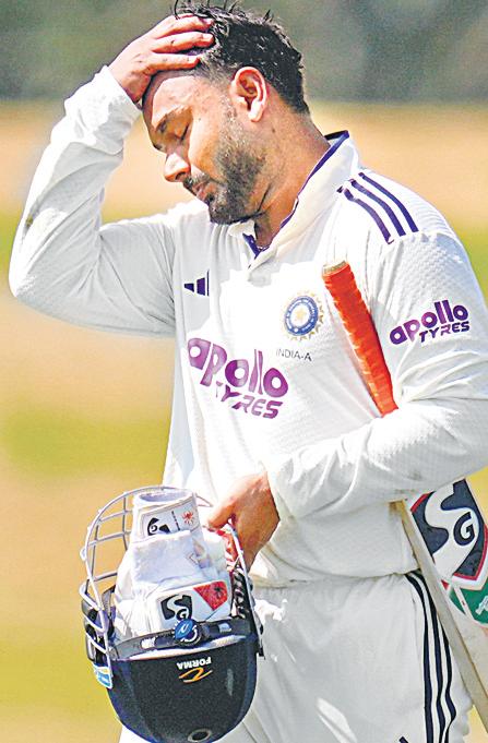 Pant disappoints in India A's 234, Subrayen takes 5