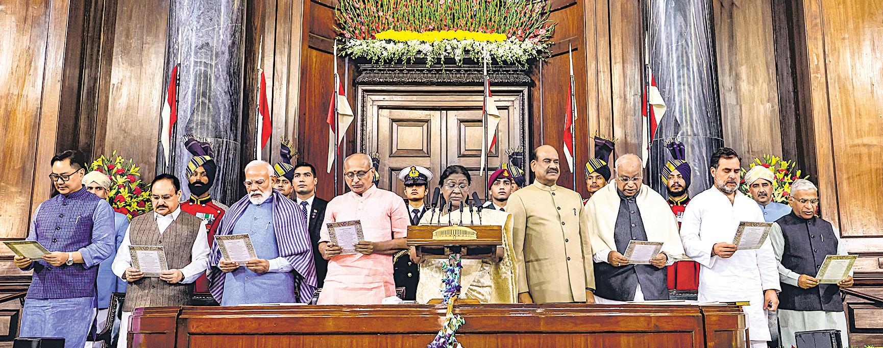 Constitution sacred document guiding India's progress: Modi