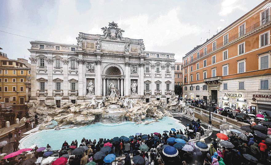 Rome's Trevi Fountain restored in time for Jubilee year