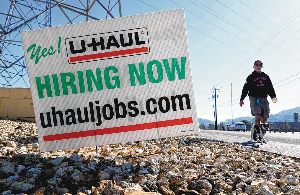 New US jobless claims dip, but people are remaining unemployed for longer