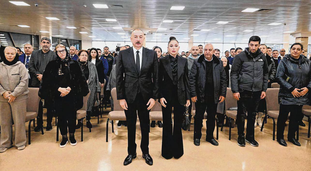 Azerbaijani Leader Tells Russia to Admit Guilt Over Plane Crash