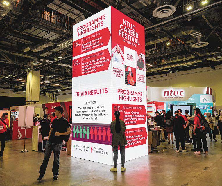 NTUC Seeking Fresh Funds for Grant to Get More Workers into Better Jobs