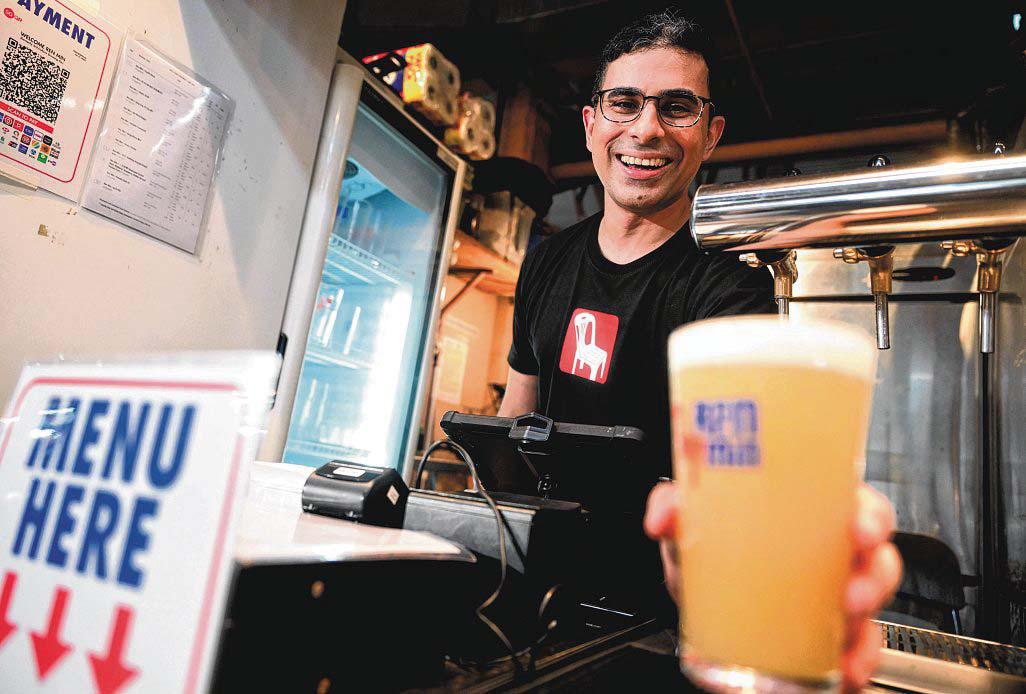 Ren Min's Manbeer Singh says cheers to hawker centre bars