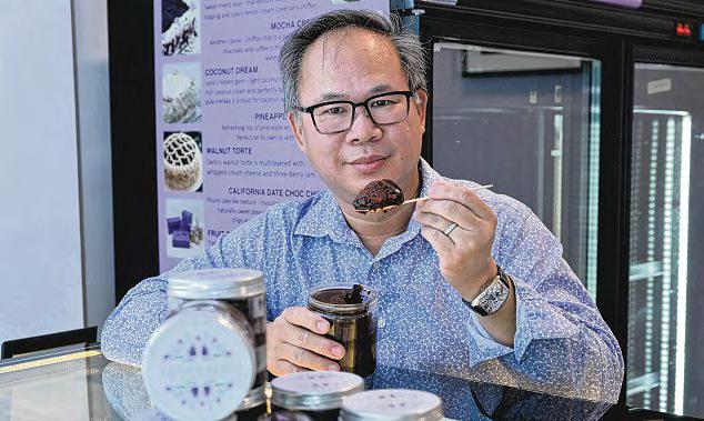 A fudgier chocolate fudge cake from Lana, now available in a jar