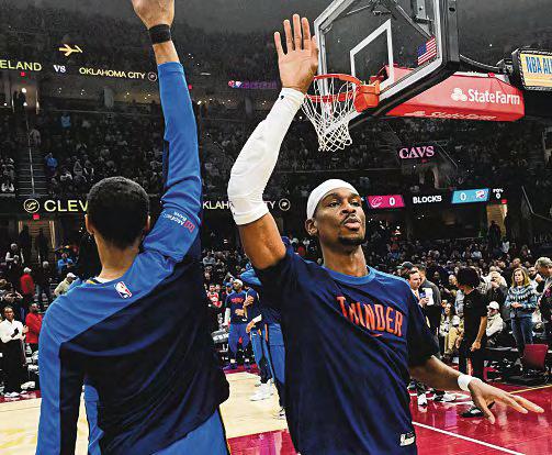 Shai 'makes it look easy' in push for first MVP